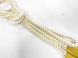 正絹　撚り房　手組帯締め